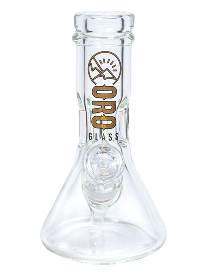 An Oro Glass Company 8.5 Karat Thick Beaker Water Pipe.